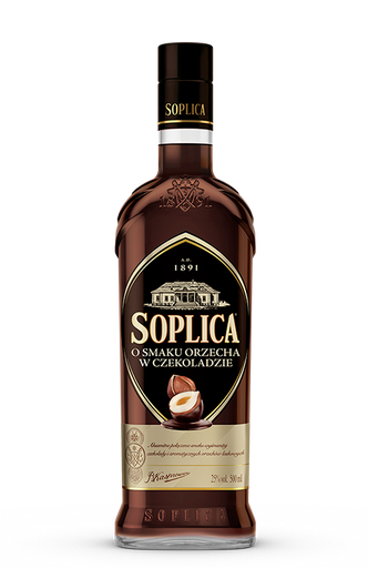 SOPLICA CHOCOLADE WALNOOT SMAAK 25%