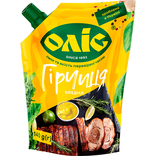 Olis sterke mosterd 140g