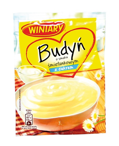 Winiary - Vanillepuddingpoeder met roomaroma