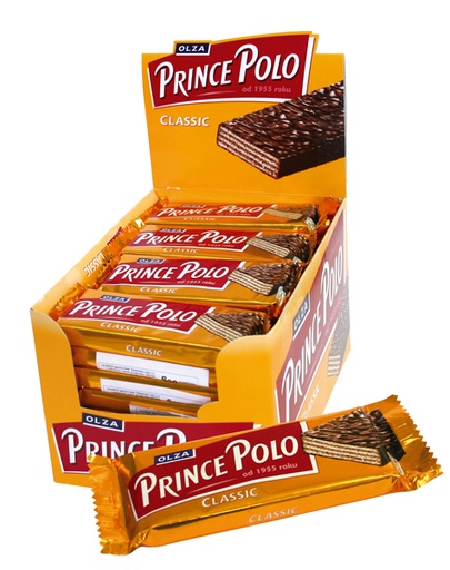 Вафельный батончик "Prince Polo classic" с какао содержащим