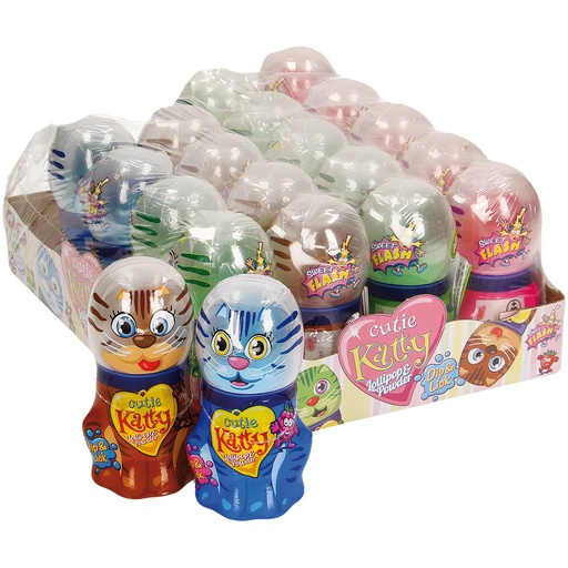 Hartkaramel en zure snoeppoeder met aardbei-, frambozen-, ap