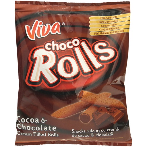 Viva Rolls – Cacaohoudende rolletjes