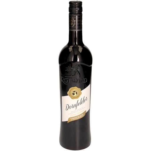 Красное вино "Rotwild Dornfelder" сухое 12,5% алк.