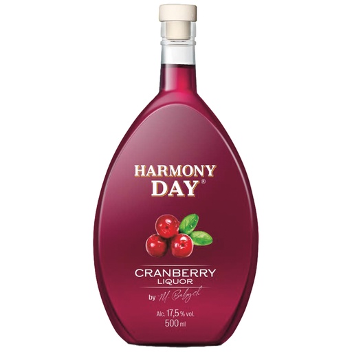 "HARMONY DAY" Klükwa Likeur Cranberry, 17,5% vol.