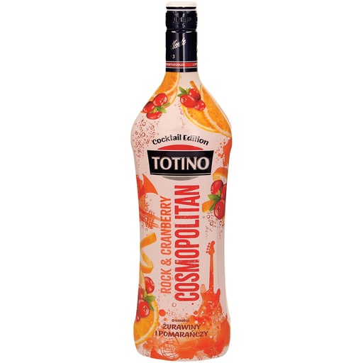 Алкогольный напиток "Totino Rock & Cranberry Cosmopolitan" с