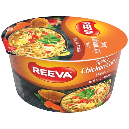 REEVA Instantnoedelgerecht met curry-kip smaak, pittig