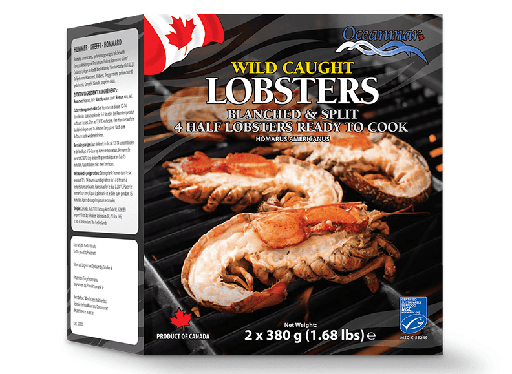 Kreeft gekookt 4x190g