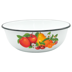 Fruit Paradise geëmailleerde kom 5 l, Ø 30 cm
