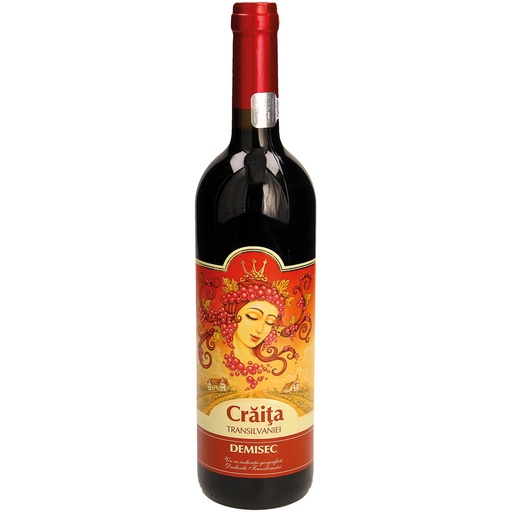 Vin rosu demi-sec