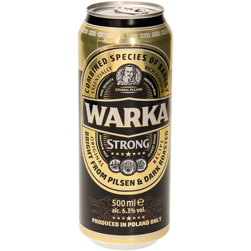 Tёмное пиво "Warka Strong" 6,3% алк.