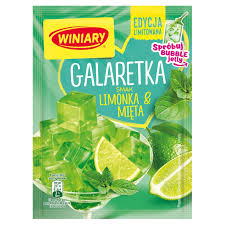 Winiary limoen-munt gelei limited edition 47g