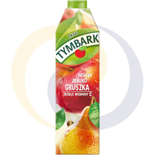 appel peer nectar karton 1.0l tymbark