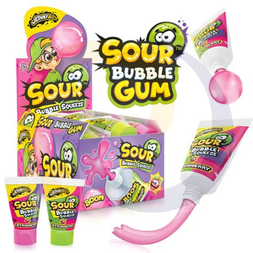 Mada Sweet Johny Bee sour squeeze kauwgom 30g