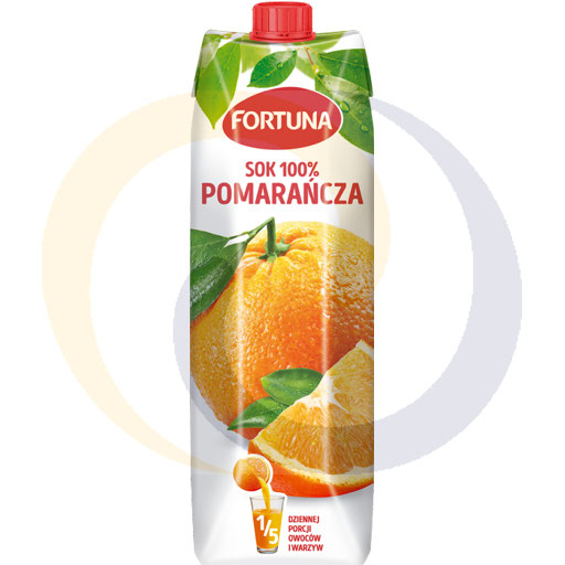Fortuna Sinaasappel 100% Sap 1 L