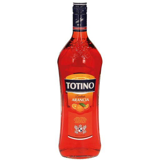 Aromatische alcoholische drank "Totino Arancia" met kruiden