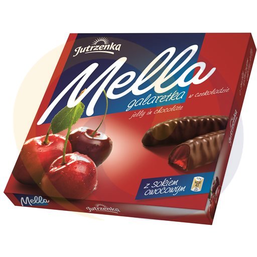 Jutrzenka Mella Gala kers in chocolade 190g