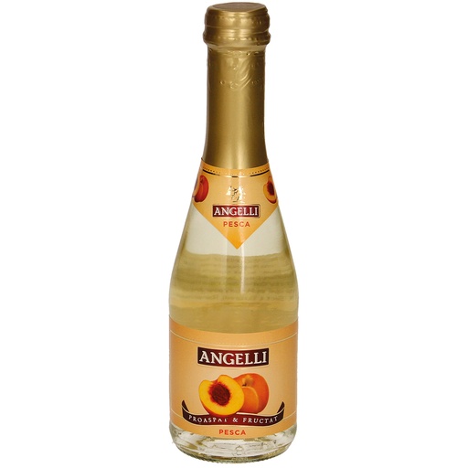 Aromatische wijn cocktail met perziksmaak