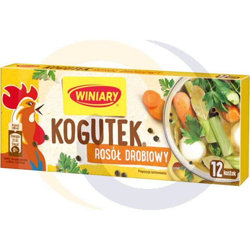 Виниары куриные бульонные кубики 108 г (12 штук)
