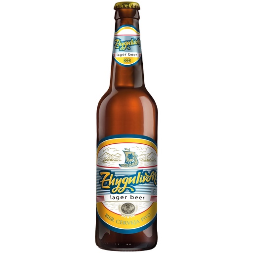 Bier "Zhygulivske" licht, gepasteuriseerd, 4,5% vol.