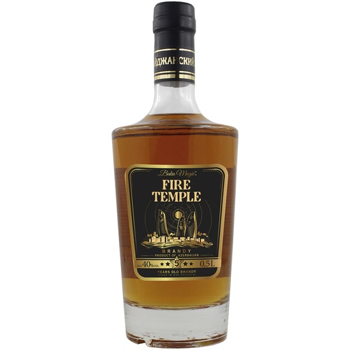 Азербайджанский Бренди VSOP "Храм Огня" 5 лет, 40% алк.