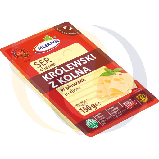 Сыр Mlekpol Królewski з Колна ломтиками 150 г
