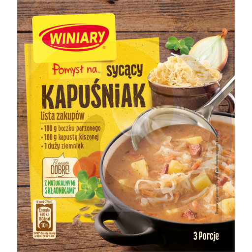 Soep Idee voor een vullende koolsoep 42g/30st Winiary
