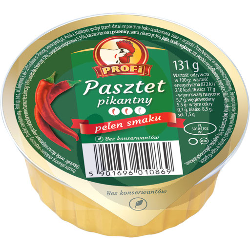Profi Spicy Pâté 131g