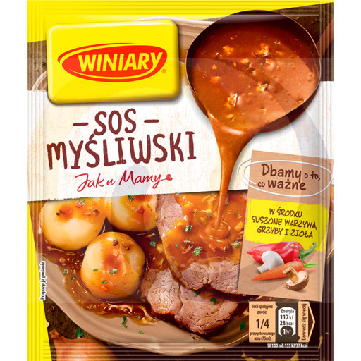 Winiary Verfijnde smaken jachtsaus 30g