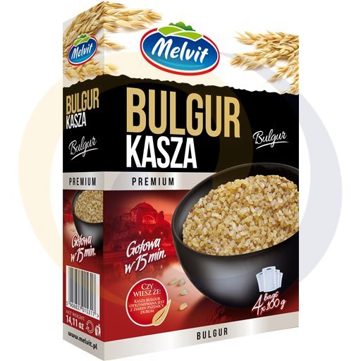 Бulgur крупа 4*100г Melvit