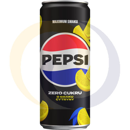 Pepsi Zero frisdrank citroen 0,33l