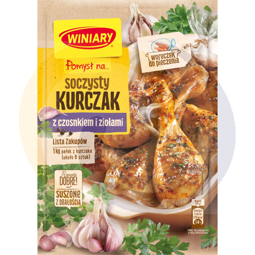 Winiary Помысел на... Сочный куриный с чесноком и травами 30 г