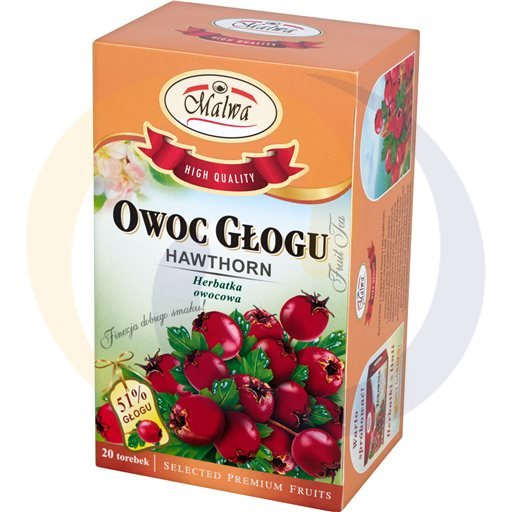 Malwa Hagedoorn Fruit Thee 40 g (20 x 2 g)