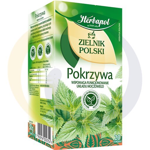 Травяной чай из крапивы Zielnik Polski от Herbapol 30 г (20