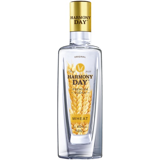 "HARMONY DAY" Wodka Tarwe / Pshenichnaya, 40% vol.