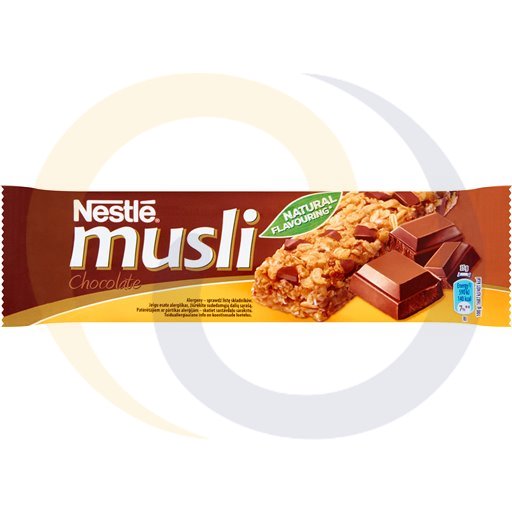Батончик Nestlé мюсли с шоколадом 35 г Пактификация