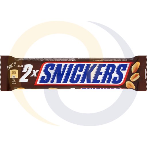 Baton Snickers twee stuks van 75g Mars
