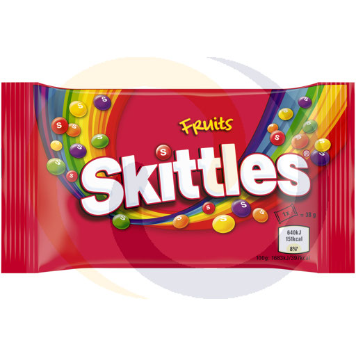 Skittles Fruits Dragees 38g Wrigley