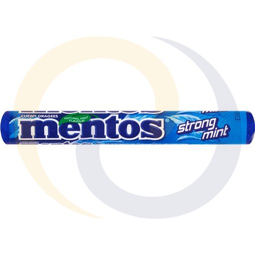 Mentos Strong Mint kauwsnoepjes 37,5g