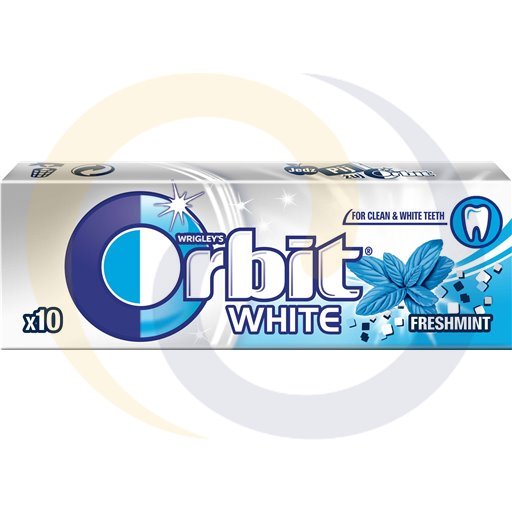 Жевательная резинка Orbit драже Белая свежая мята 30 шт Wrigley