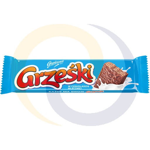 Grześki Gofree wafel met cacao en chocolade 31g