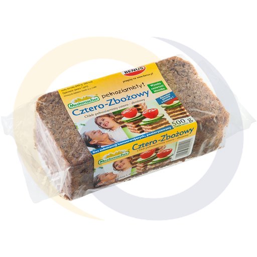 Mestemacher Volkoren Rogge Viergranenbrood 500 g