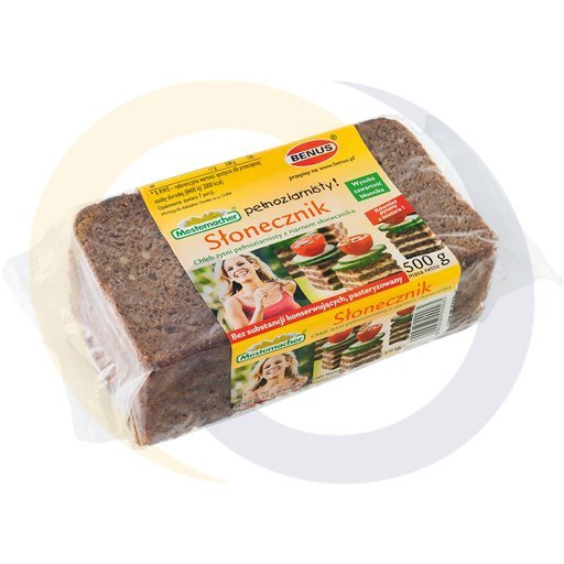 Mestemacher Volkoren Roggebrood met Zonnebloempitten 500 g