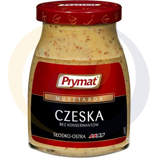 Prymat Zoete en Pittige Tsjechische Mosterd 180 g