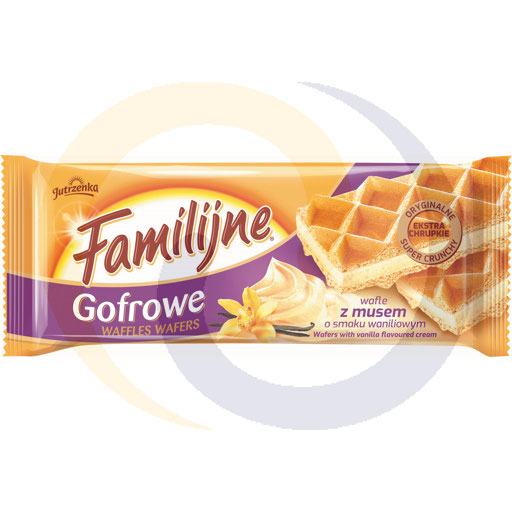 Jutrzenka Familijne wafels vanille 130g