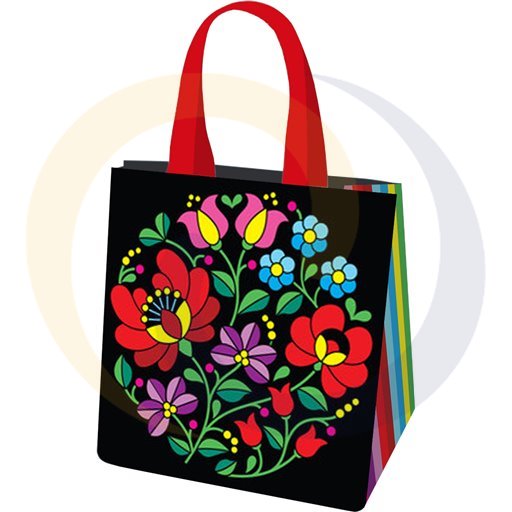 Winkelzak Etno-Folklore zwart 34 * 34 * 22 11g / 100st Gam