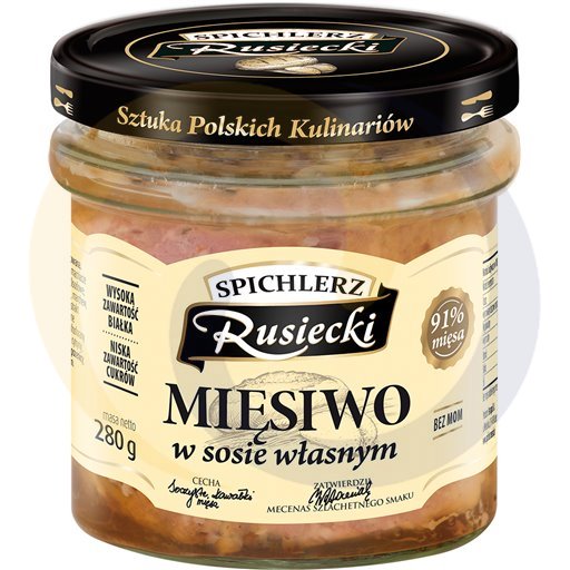 Vlees in jus Granary Rus. 280g / 4st Pamapol