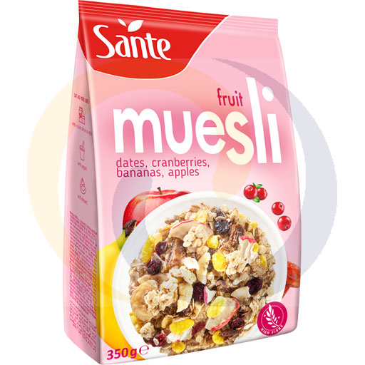 Фруктовые мюсли 350г / 14шт Sante