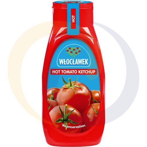 Wloclawek Pittige ketchup 480g