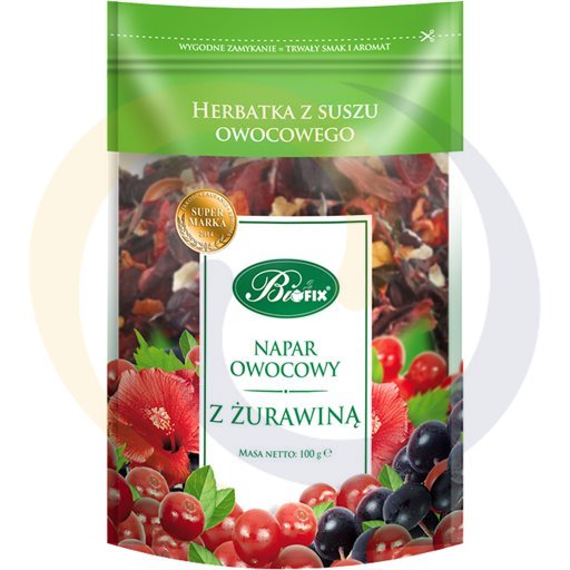 Bifix fruitinfusie met veenbessen 100g