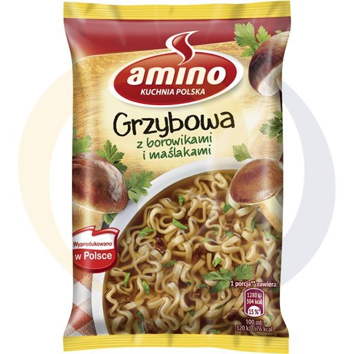 Amino Paddenstoelen met Boletus Instant Soep 57 g